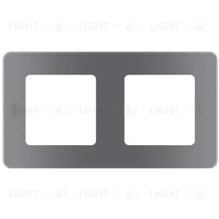 Рамка двойная Daccord (Legrand) INSPIRIA дымчатый 673947 673947