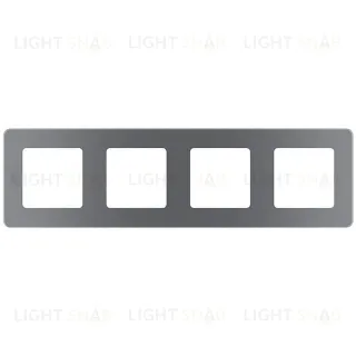 Рамка четверная Daccord (Legrand) INSPIRIA дымчатый 673967 673967