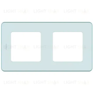 Рамка двойная Daccord (Legrand) INSPIRIA мятный 673945 673945