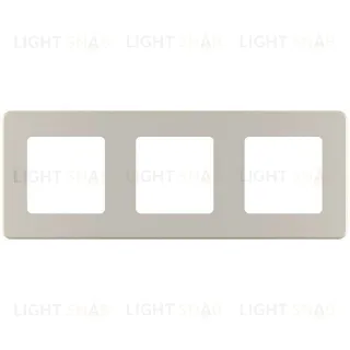Рамка тройная Daccord (Legrand) INSPIRIA шампань 673958 673958
