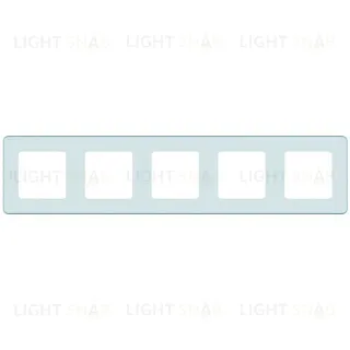 Рамка пятерная Daccord (Legrand) INSPIRIA мятный 673975 673975