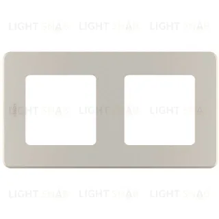 Рамка двойная Daccord (Legrand) INSPIRIA шампань 673948 673948