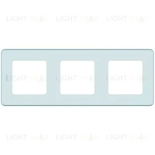 Рамка тройная Daccord (Legrand) INSPIRIA мятный 673955 673955