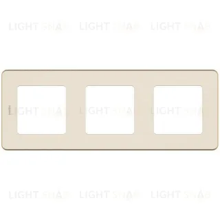 Рамка тройная Daccord (Legrand) INSPIRIA слоновая кость 673951 673951