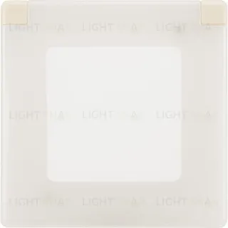 Рамка одинарная с защитной крышкой IP44 Daccord (Legrand) INSPIRIA слоновая кость 673921 673921
