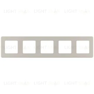 Рамка пятерная Daccord (Legrand) INSPIRIA шампань 673978 673978