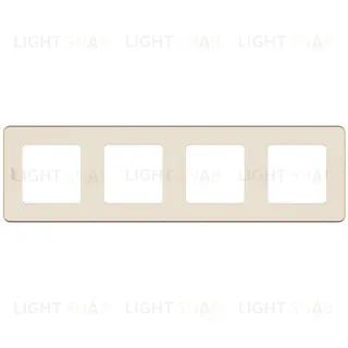 Рамка четверная Daccord (Legrand) INSPIRIA слоновая кость 673961 673961