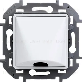 Вывод кабеля с зажимом для крепления Daccord (Legrand) INSPIRIA белый 673890 673890