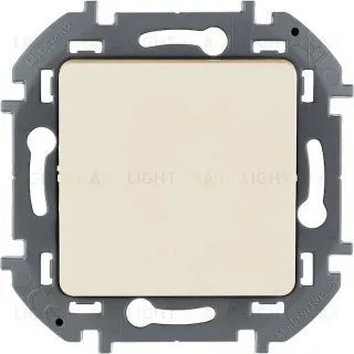 Выключатель одноклавишный Daccord (Legrand) INSPIRIA 10A/250В, слоновая кость 673601 673601