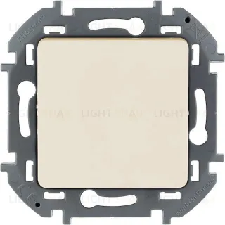 Выключатель одноклавишный перекрестный (из 3-х мест) Daccord (Legrand) INSPIRIA 10A/250В, слоновая кость 673681 673681