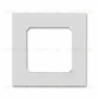 Рамка одинарная ABB Levit серый-белый 2CHH015010A6016 2CHH015010A6016