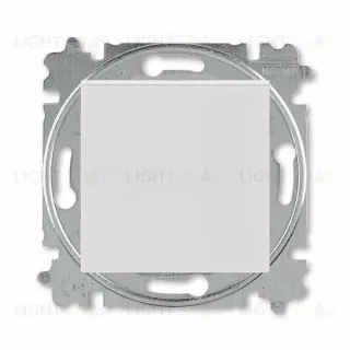 Выключатель одноклавишный перекрестный ABB Levit (из 3-х мест), 10А, серый-белый 2CHH590745A6016 2CHH590745A6016