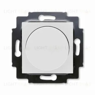 Светорегулятор поворотно-нажимной ABB Levit LED, 2-400 Вт, серый-белый 2CKA006512A0345+2CHH940123A4016 2CKA006512A0345 + 2CHH940123A4016