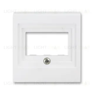 Акустическая розетка двойная ABB Levit, белый 2CKA000230A0464+2CHH290040A4003 2CKA000230A0464 + 2CHH290040A4003