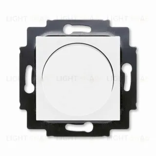 Светорегулятор поворотно-нажимной ABB Levit LED, 2-400 Вт белый-ледяной 2CKA006512A0345+2CHH940123A4001 2CKA006512A0345 + 2CHH940123A4001