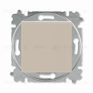 Выключатель одноклавишный ABB Levit, 10 А, кофе макиато-белый 2CHH590145A6018 2CHH590145A6018