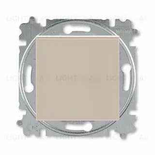 Переключатель одноклавишный ABB Levit (с 2-х мест) 10А, кофе макиато-белый 2CHH590645A6018 2CHH590645A6018