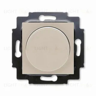 Светорегулятор поворотно-нажимной ABB Levit LED, 2-400 Вт, кофе макиато-белый 2CKA006512A0345+2CHH940123A4018 2CKA006512A0345 + 2CHH940123A4018