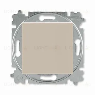 Выключатель одноклавишный перекрестный ABB Levit (из 3-х мест), 10А, кофе макиато-белый 2CHH590745A6018 2CHH590745A6018