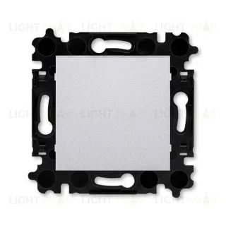 Заглушка с суппортом ABB Levit, серебро 2CHH050001A6070 2CHH050001A6070