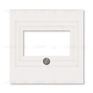 Акустическая розетка двойная ABB Levit, жемчуг 2CKA000230A0464+2CHH290040A4068 2CKA000230A0464 + 2CHH290040A4068