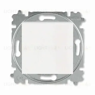 Выключатель одноклавишный перекрестный ABB Levit (из 3-х мест), 10А, жемчуг-ледяной 2CHH590745A6068 2CHH590745A6068