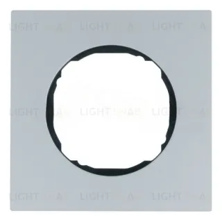 Рамка одинарная для установки заподлицо Berker R.8 анодированный алюминий 10112674 10112674