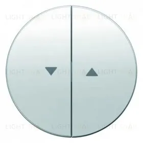 Выключатель управления жалюзи 2-х клавишный Berker, 10А/250В 16252089+303520 16252089 + 303520