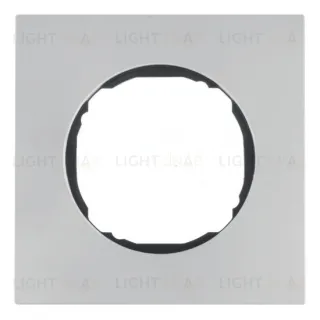 Рамка одинарная для установки заподлицо Berker R.8 нержавеющая сталь 10112614 10112614