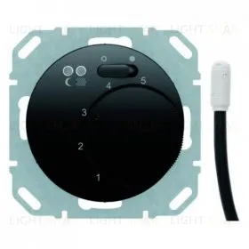 Терморегулятор Berker с выносным датчиком, для электрического теплого пола, 10A/230B 20342045 20342045