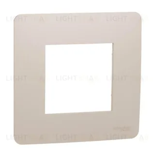Рамка одинарная Schneider Electric Unica Studio, бежевый NU200244 NU200244