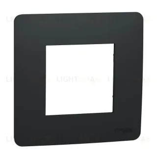 Рамка одинарная Schneider Electric Unica Studio, антрацит NU200254 NU200254