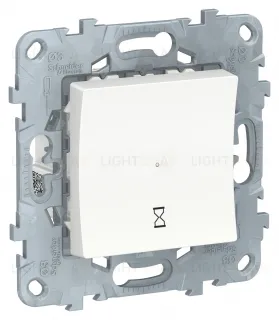 Реле таймера обратного отсчета, 10 А 3-х проводной, от 5 мин до 8 ч Schneider Unica New, белый NU553518 NU553518