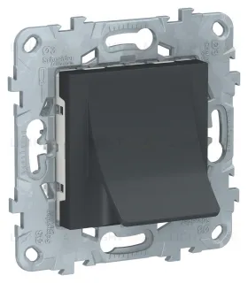 Вывод для кабеля диаметром до 12 мм Schneider Unica New, антрацит NU586254 NU586254