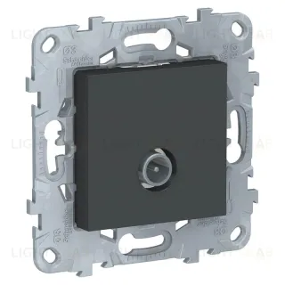 Розетка TV оконечная Schneider Unica New, антрацит NU546454 NU546454