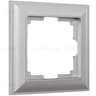 Рамка одинарная Werkel Fiore, серебряный a051030 a051030