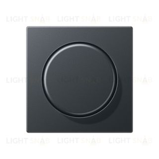 Светорегулятор поворотно-нажимной Jung 100-1000 Вт. для ламп накаливания и галог. 211GDE+A1740BFANM 211GDE + A1740BFANM