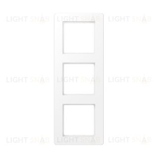 Рамка тройная Jung A Flow белый матовый AF583BFWWM AF583BFWWM