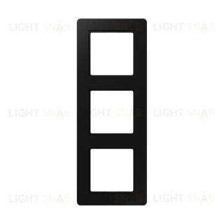 Рамка тройная Jung A Flow черный матовый AF583BFSWM AF583BFSWM