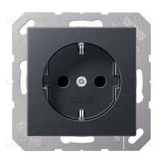 Розетка с заземлением Jung 16А/250В A1520BFANM A1520BFANM