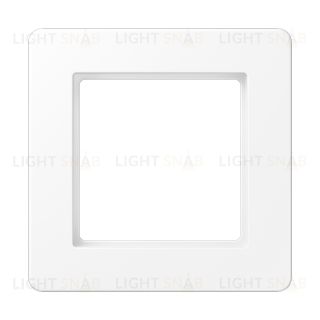 Рамка одинарная Jung A Flow белый матовый AF581BFWWM AF581BFWWM