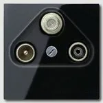 Телевизионная розетка проходная Jung TV-SAT-FM S4110+A561PLSATSW S4110 + A561PLSATSW