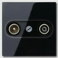 Телевизионная розетка проходная Jung TV-FM S2900-10+A561PLTVSW S2900-10 + A561PLTVSW