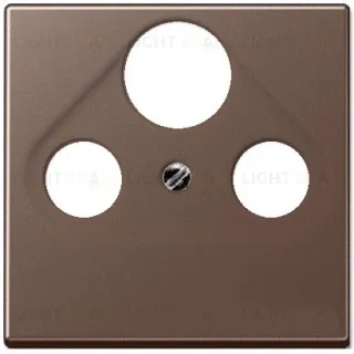 Телевизионная розетка оконечная Jung TV-SAT-FM S4100+A561PLSATMO S4100 + A561PLSATMO