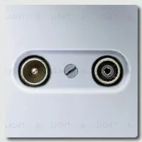 Телевизионная розетка оконечная Jung TV-FM S2900+A561PLTVAL S2900 + A561PLTVAL