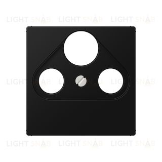 Розетка TV SAT FM оконечная Jung черный матовый S4100+A561BFPLSATSWM S4100 + A561BFPLSATSWM