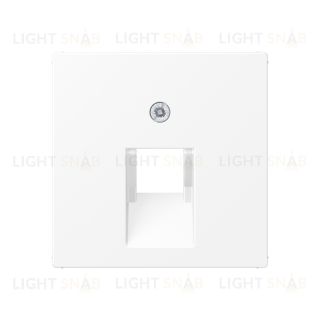 Розетка компьютерная одинарная RJ45 6-й кат. Jung белый матовый EPUAE8UPOK6+A569-1BFPLUAWWM EPUAE8UPOK6 + A569-1BFPLUAWWM