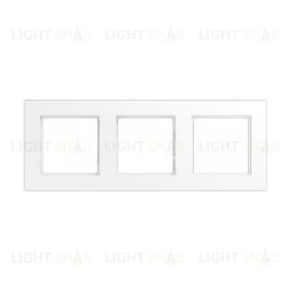 Рамка тройная Jung A 550 белый матовый A5583BFWWM A5583BFWWM