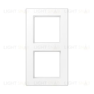 Рамка двойная Jung A 550 белый матовый A5582BFWWM A5582BFWWM