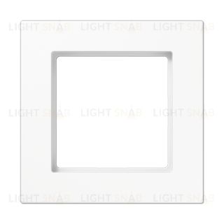 Рамка одинарная Jung A 550 белый глянцевый A5581BFWW A5581BFWW